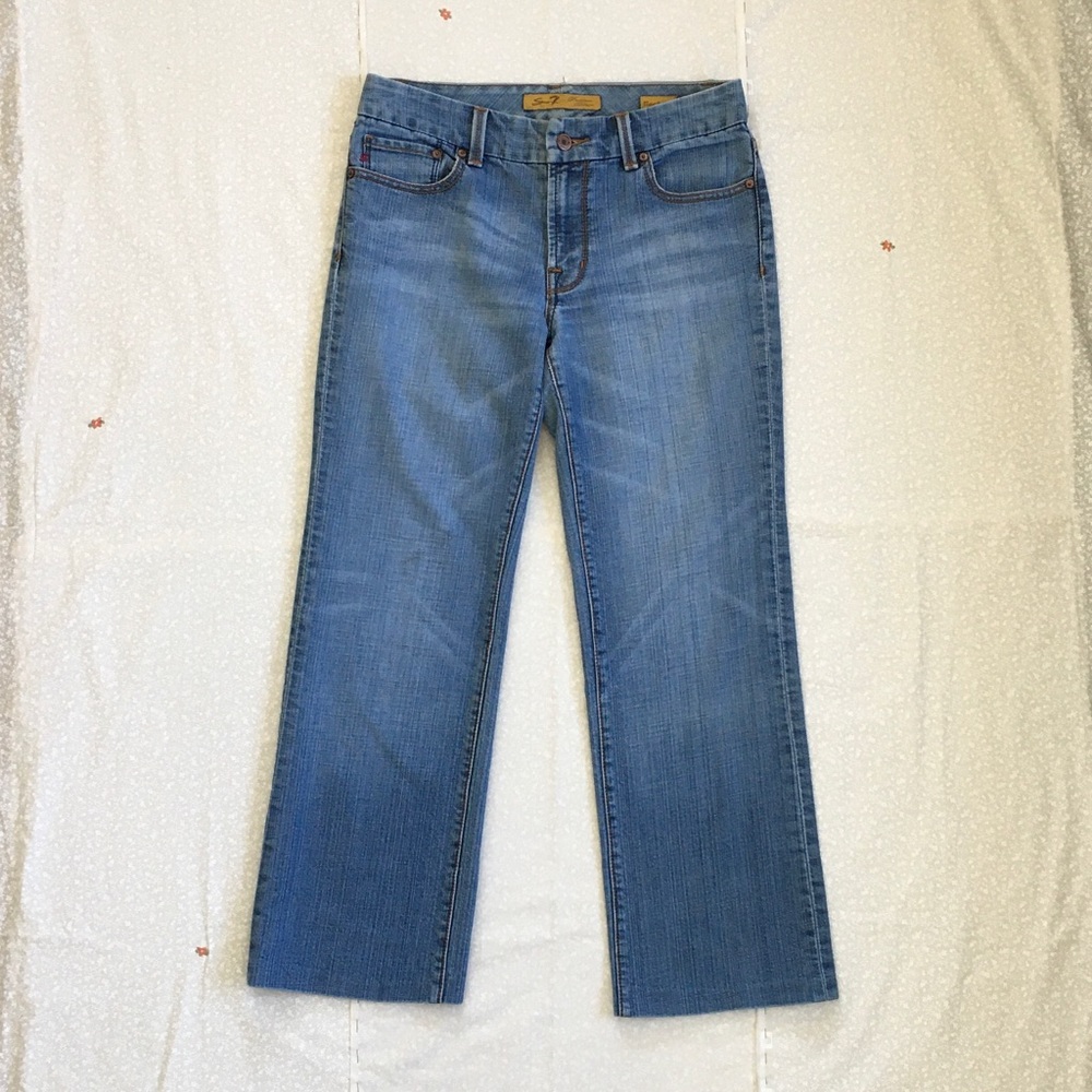 Seven7 Boot Cut Medium Wash Premium Denim
